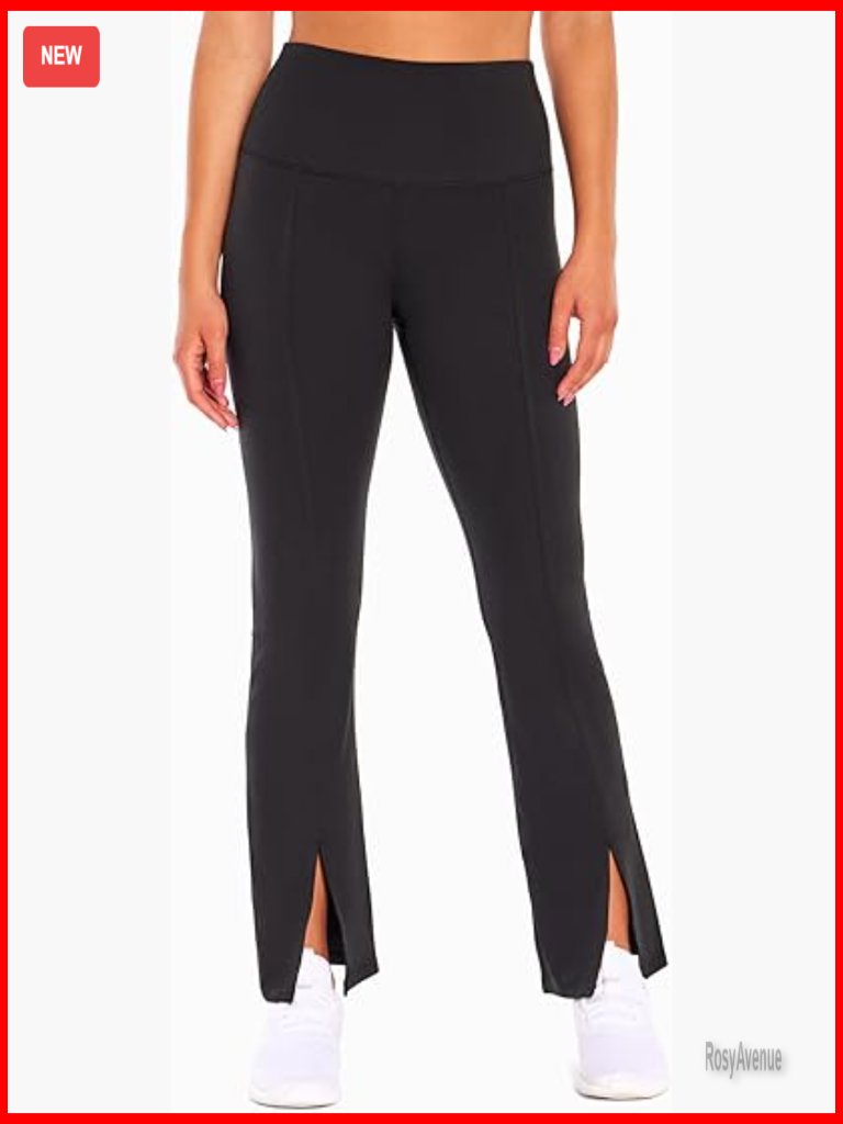 Ultra High Rise Flared Yoga Pants With Pockets 30in Inseam